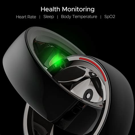 Smart Ring H1 Durable 5ATM Waterproof, Remote Control.